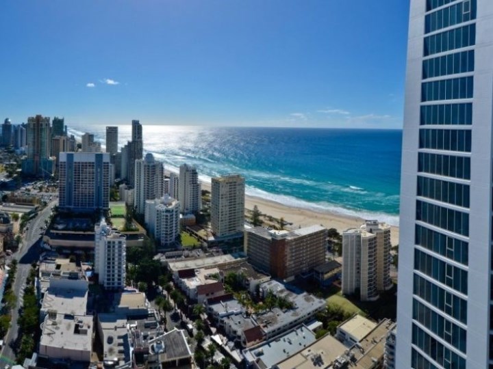 Balcony View from Hilton Surfers Paradise