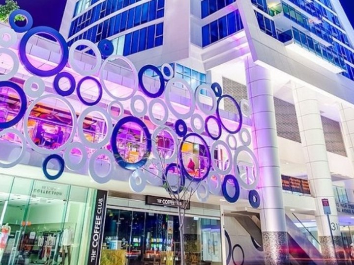 Surfers Paradise Exterior at Night